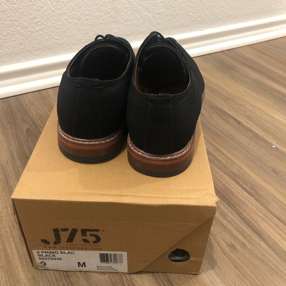 ***NEW*** MENS J75 by Jump Black/Brown Oxfords Dress Shoes main image 5